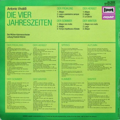 Europa Exquisit ex 1222 - Die 4 Jahreszeiten - Image 2