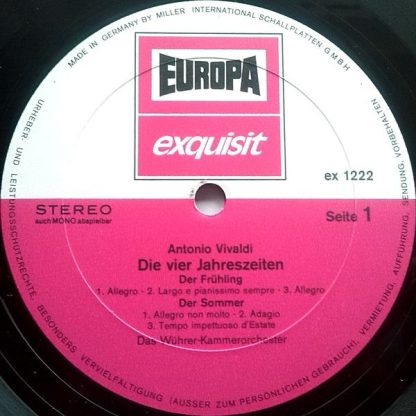 Europa Exquisit ex 1222 - Die 4 Jahreszeiten - Image 3