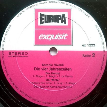 Europa Exquisit ex 1222 - Die 4 Jahreszeiten - Image 4