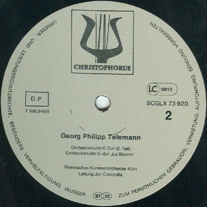 Christophorus SCGLX 73 920 - Konzert Für Drei Violinen / Zwei Or - Image 4