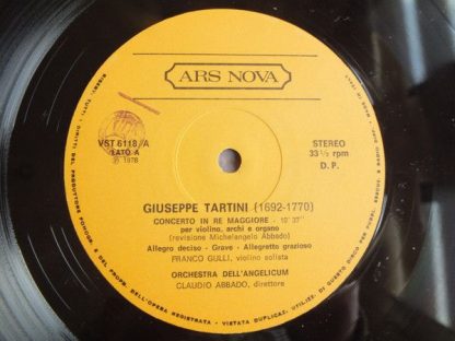 Ars Nova VST 6118 - Tartini:  Concerti - Image 2