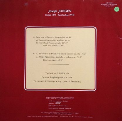 Musique en Wallonie MW 80050 - Suit / Introduction Et Danse / Al - Image 2