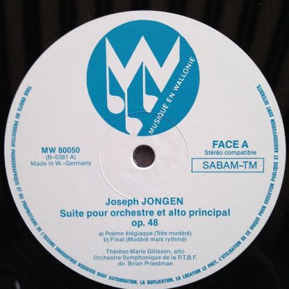 Musique en Wallonie MW 80050 - Suit / Introduction Et Danse / Al - Image 5