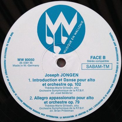 Musique en Wallonie MW 80050 - Suit / Introduction Et Danse / Al - Image 6