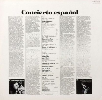 His Master's Voice 1C 063-03 426 - Concierto Español - Image 2
