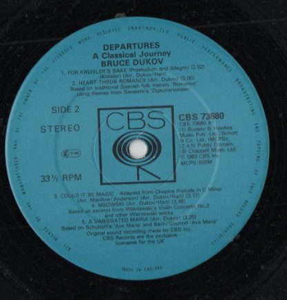 CBS CBS 73680 - Departures: A Classical Journey - Image 4