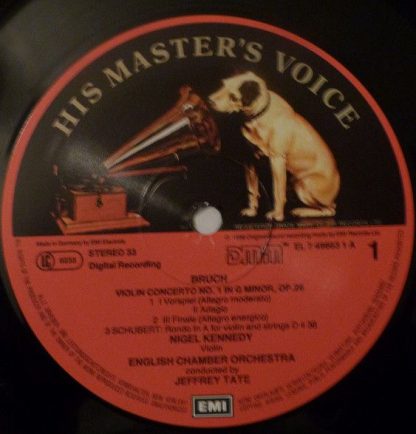 His Master's Voice EL 7 49663 1 - Mendelssohn & Bruch Violin Con - Image 3