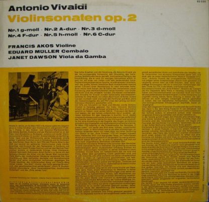 Columbia C 80 550 - Violinsonaten Op. 2 Nr. 1-6    (18) - Image 2