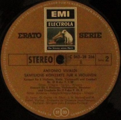 His Master's Voice 1C 063-28 266 - Sämtliche Konzerte Für 4 Viol - Image 3