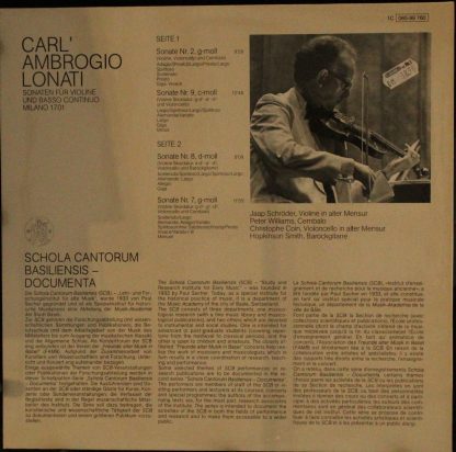 Deutsche Harmonia Mundi 1C 065-99 760 - Violinsonaten 1701 - Image 2