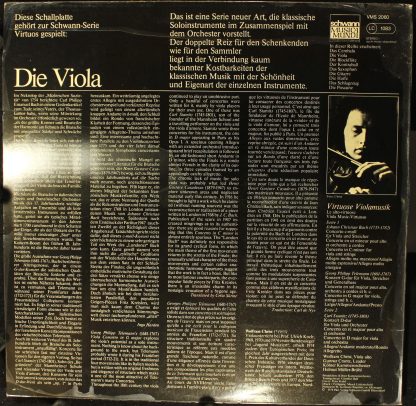 Schwann Musica Mundi VMS 2060 - Virtuose Violamusik - Image 2