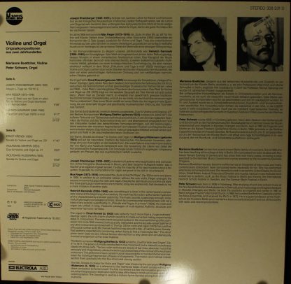 Marus (2) 308 531 - Violine Und Orgel / Originalkompositionen Au - Image 2
