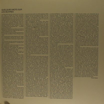 Deutsche Harmonia Mundi HM/IOM 753 D - Schlesische Orgelmusik (1 - Image 4