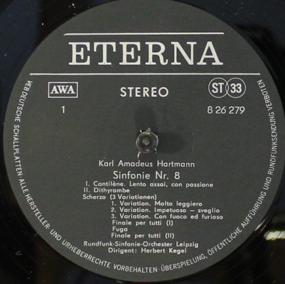 Eterna 8 26 279 - Sinfonie Nr.8 - Concerto Funébre Für Solo-Viol - Image 4
