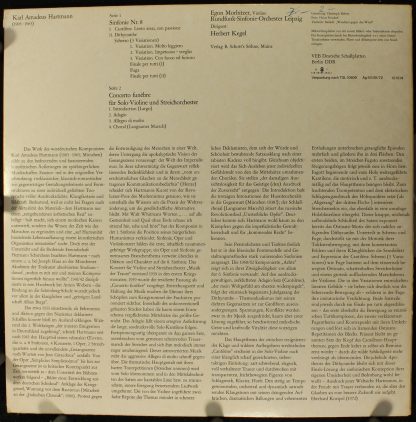 Eterna 8 26 279 - Sinfonie Nr.8 - Concerto Funébre Für Solo-Viol - Image 2