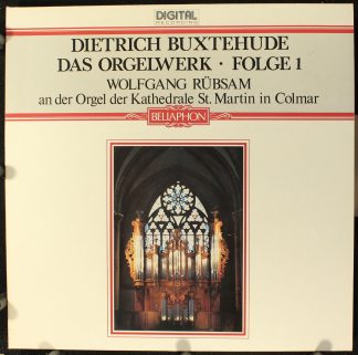 Bellaphon Germany 680-01-033 - Dietrich Buxtehude - Das Orgelwer