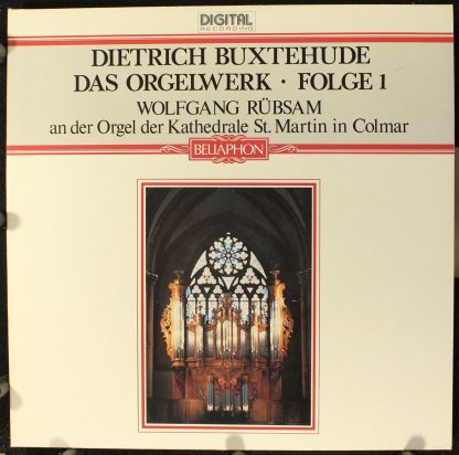 Bellaphon Germany 680-01-033 - Dietrich Buxtehude - Das Orgelwer