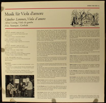 FSM FSM 53 624 toc - Musik Für Viola D'Amore - Image 2