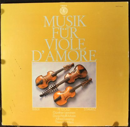 Orbis 92 677 - Musik Für Viola D'Amore