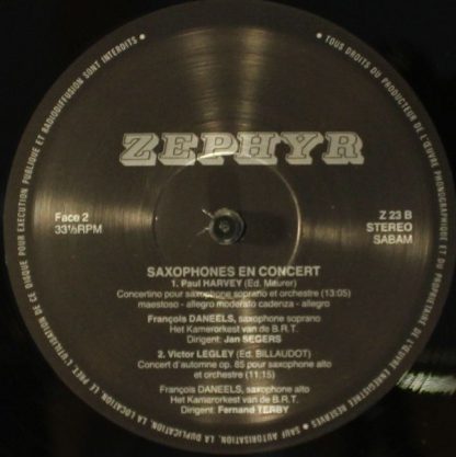 Zephyr (2) Z 23 - Saxophone En Concert - Image 3
