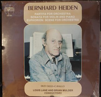 ENHARMONIC EN81-002 - Partita For Orchestra Sonata For Violin an