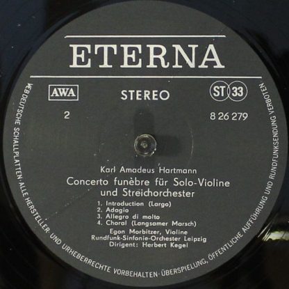 Eterna 8 26 279 - Sinfonie Nr.8 - Concerto Funébre Für Solo-Viol - Image 3