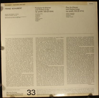 Parnass 92 372 - Fantasie C-Dur Op. 159 Für Violine Und Klavier, - Image 2