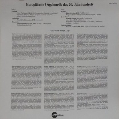 ambitus amb 68 805 - Europäische Orgelmusik Des 20. Jahrhunderts - Image 5
