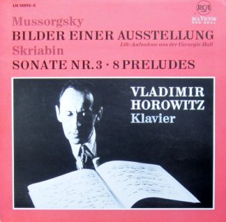 RCA Victor Red Seal LM 10095-C - Bilder einer Ausstellung / Sona