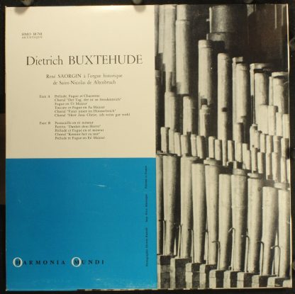 Harmonia Mundi HMO 30.741 - Dieterich Buxtehude - Image 2
