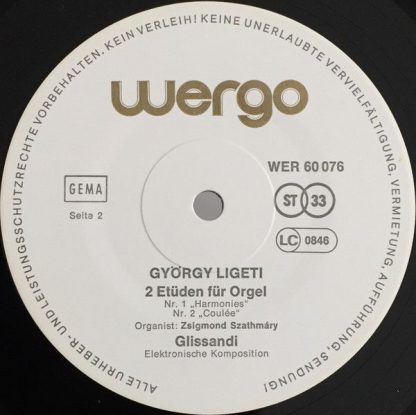 WERGO WER 60076 - Doppelkonzert / San Francisco Polyphony / 2 Et - Image 4