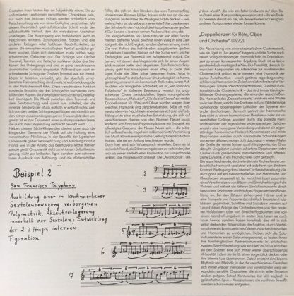 WERGO WER 60076 - Doppelkonzert / San Francisco Polyphony / 2 Et - Image 9