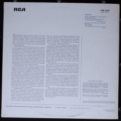 RCA Red Seal LSB 4061 - Concerto No. 1 / Concerto - Image 2