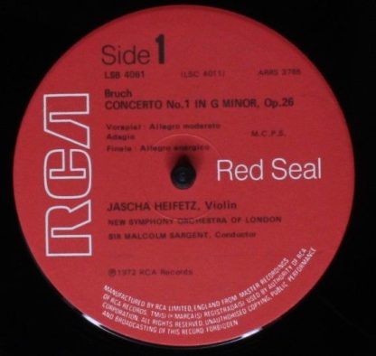 RCA Red Seal LSB 4061 - Concerto No. 1 / Concerto - Image 3