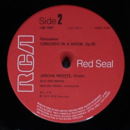 RCA Red Seal LSB 4061 - Concerto No. 1 / Concerto - Image 4