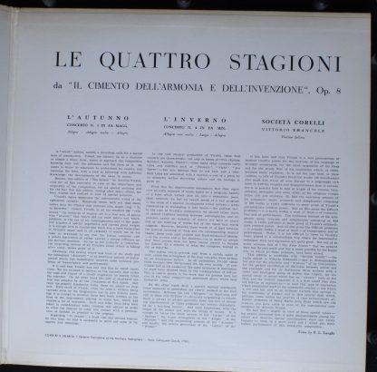 RCA Victor Red Seal ML-20026 - Le Quattro Stagioni - Image 3