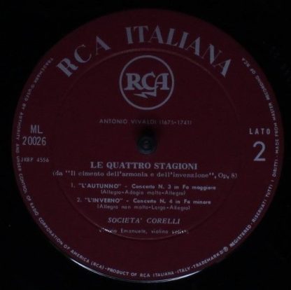 RCA Victor Red Seal ML-20026 - Le Quattro Stagioni - Image 6