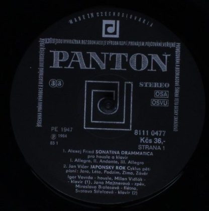 Panton 8111 047 - Sonatina Drammatica / Japonsky Rok / String Qu - Image 3