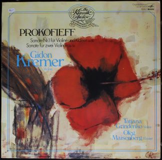 Eurodisc 200 382 - Sonate Nr. 1 Für Violine Und Klavier Op. 80 /