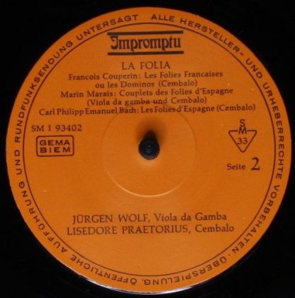Impromptu SC 93402 - La Folia / Frescobald . Couperin . Corelli - Image 4