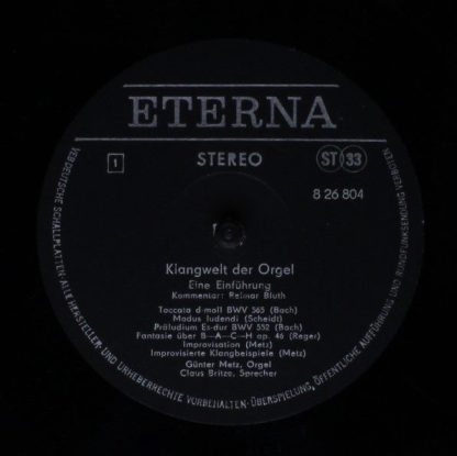 Eterna 8 26 804 - Klangwelt Der Orgel - Image 5