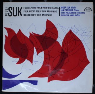 Supraphon SUA 10777 - Fantasy For Violin And Orchestra / Four Pi