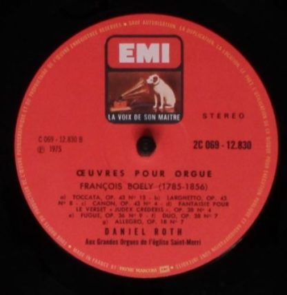 EMI 2C 069-12830 - Oeuvres D'Orgue - Image 5