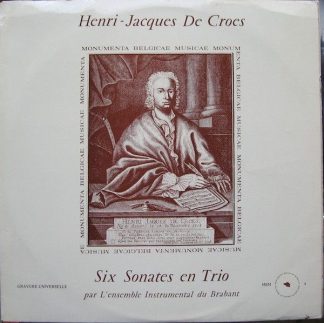 Monumenta Belgicae Musicae MBM 4 - Six Sonates En Trio