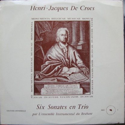 Monumenta Belgicae Musicae MBM 4 - Six Sonates En Trio