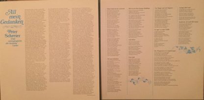 Eurodisc 26 006 KK - All Mein Gedanken (Peter Schreier Singt Unv - Image 3