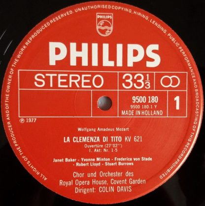 Philips 6703 079 - La Clemenza Di Tito - Image 5