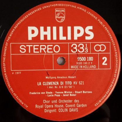 Philips 6703 079 - La Clemenza Di Tito - Image 6