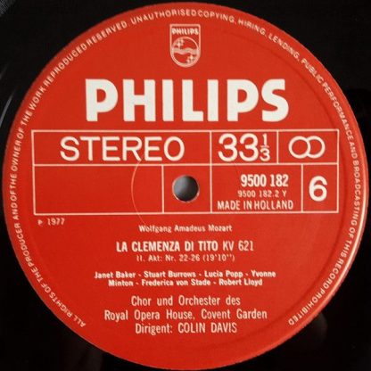 Philips 6703 079 - La Clemenza Di Tito - Image 10