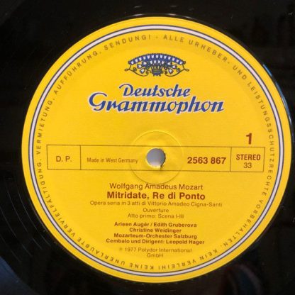 Deutsche Grammophon 2740 180 - Mitridate, Re Di Ponto - Image 7
